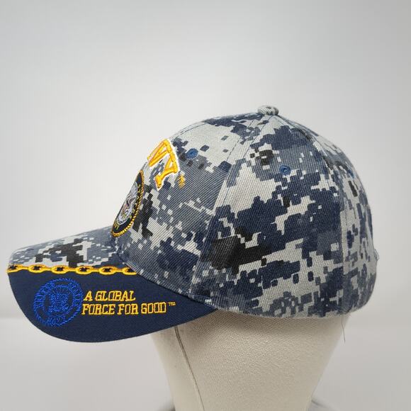 Navy A Global Force For Good Baseball Cap Multi One Size Camo United States Navy - Picture 3 of 10